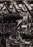 MASEREEL, FRANS, 1889-1972, ZWEI HOLZSCHNITTE AUS: DAS GESICHT HAMBURGS, BEIDE HANDSIGN., JE CA. 13 X 10,5 CM, PP