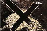 HANSEN-BAHIA, KARL-HEINZ, 1915-1978, KREUZWEG, HOLZSCHNITT, RE. U. HANDSIGN., NUM. 27/100, CA. 30,5 X 40,5 CM, PP