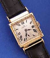 IWC HERRENARMBANDUHR, AUFWEND., NEUTR. GG 750/000-GEH., BODEN GEDR., ORIG.-MINERALKON- KAVGL. (L. BESCH. AUßEN 2, NOCH DICHT), BLATT REST., ...