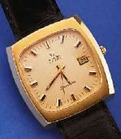 OMEGA HERRENARMBANDUHR SEAMASTER AUTOMATIK, METALL HARTVERG., EDELST.-BODEN 4-FACH VER- SCHR., MINERALFLACHGL., MATT., VERG. BLATT M. EXTREM ...