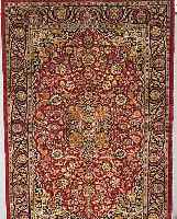 KASHMIR, INDIEN, 191 X 130CM, EHZ 3 FLOR WOLLE, CA.20 JAHRE