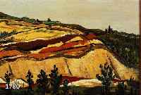 SCHSCHARL, ALOIS, GEB. 1922 MÜNCHEN, SOHN DES JOSEF SCHARL, LANDSCHAFT, ÖL/LWD, LI. U. SIGN. UND DAT. 1951, CA. 33 X 43 CM, R.