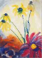MALSMALSKAT, LOTHAR, 1912-1988, DEUTSCHER MALER UND FÄLSCHER, HIER: BLUMEN- STILLEBEN, AQUARELL AUF BÜTTEN, LI. U. SIGN., CA. 62 X 44,5 CM, PP, ...