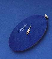 L.U. CL.U. CHOPARD & CIE DAMENARMBANDUHRWERK VON FREDERIC PIQUET ULTRAFLACH, 17 ST., VERG. STREIFENSCHL., UM 1972, INCL. LAPISLAZULI- ...