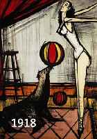 BUFBUFFET, BERNARD, 1928-2000, FARBLITHOGRAPHIE, SIGN. UND NUM. 72/120, L'OTARIE, CA. 68 X 48 CM, U.GL., R.