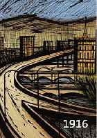 BUFFET, BERNARD, 1928-2000, FARBLITHOGRAPHIE AUS: EINE REISE NACH JAPAN, PARIS 1981, AUS EINER 200ER AUFLAGE, CA. 46 X 31 CM, PP