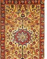 MESCHED,PERSIEN CA 113 X 70 CM. FLOR WOLLE.