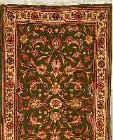 SAROGH,PERSIEN CA 121 X 72 CM. FLOR WOLLE.