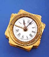 TISCHWECKER, DEUTSCHLAND (W & CO. FREIBURG, SCHLESIEN), MESSING, KURZPENDEL, EMAILBL. L. BESCH., SOGEN. POSTMANS' WATCH, MAßE üBER DIE ...
