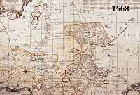 KONVOLUT AUS 5 ALTKOLORIERTEN KUPFERSTICH- KARTEN, HOLLAND VON JAILLOT 1693, GEBIET UM ZWOLLE VON JAILLOT, 1692; MITTELMARK/SACHSEN VON HOMANNS ...