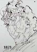 JANJANSSEN, HORST, 1929-1995 HAMBURG, SELBSTBILDNIS, LITHOGRAPHIE, HANDSIGNIERT,. CA. 34 X 26 CM
