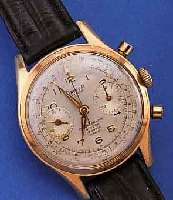 KONVOLUT: 2 ARMBANDCHRONOGRAPHEN, LANDERON- BASISKAL. 1X 51 UM 1950, METALL VERCHR., BER., 1X KAL. 151 UM 1960, INCABL., METALL VERG., BER., ...