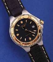 LONGINES DAMENARMBANDUHR, EDELSTAHL. Z.T. MATT., LüN. U. KRONE VERG., QUARTZ, AB HERST. WASSERDT. 100 M, DATUMSANZ. BEI 3, ZENTRAL- SEK., ORIG. ...