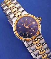 LONGINES DAMENARMBANDUHR CONQUEST, EDELSTAHLZ.T. MATT. U. GG KOMB. INCL. BAND M. FALT- SCHL., QUARTZ, DAT. BEI 3, ORIG. HüLLE FüR PAP., ...