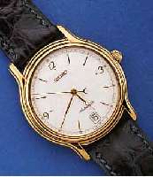 KONVOLUT: 3 SEIKO HERRENARMBANDUHREN, 2 X AUTOMATIK, 1 X KINETIC, METALL VERG., Z.T. GEBÜRSTET, 1 X EDELST.BODEN, 2 X ORIG. LEDERBÄNDER, 1 X ...