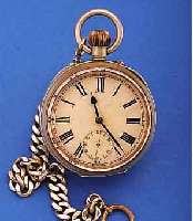 OFFENE HERRENTASCHENUHR DIENSTUHR (BüRO, BAHN,POST, ETC.), NICKEL, D. CA. 67 MM, SCHWEIZ UM 1908, SELTENES GLASZIFFERBL., STD.-ZEICHEN BEDRUCKT ...