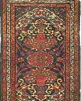 MEHRABAN, PERSIEN, 126 X 82CM, EHZ 3 FLOR WOLLE, UM 1920