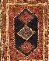 AFSHAR, PERSIEN, 176 X 117CM, EHZ 4 FLOR WOLLE, UM 1900