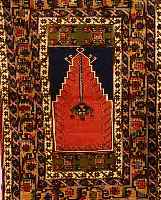 KOKONJA, TÜRKEI, 182 X 128CM, EHZ 1-2 WOLLE AUF WOLLE, CA.30 JAHRE