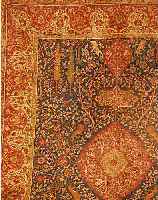 TÄBRIZ, PERSIEN, 408 X 304CM, EHZ 5 FLOR WOLLE, UM 1900