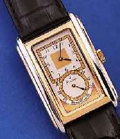 BULOVA HERRENARMBANDUHR SOGENANNTE DOCTORS' WATCH, SCHWEIZ UM 1995, METALLGEH. HART- VERG., TEILW. RHOD., BEIDS. MINERALVERGL., TYP. ...