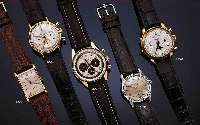 SELTENE PATEK PHILIPPE HERRENARMBANDUHR, EDELST., BODEN GEDR., REF.-NR. 507504/22, SCHWEIZ UM 1942, WERK M. PAßRING IM BODEN EINGEARB., ...