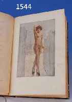 MAURICE MAGRE: LA MONTéE AUX ENFERS, PARIS, 1920, ILLUSTRIERT VON EDOUARD CHIMOT MIT 12 RADIERUNGEN UND 23 LITHOGRAPHIEN MEIST EROTISCHEN ...