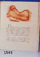 LES MAITRES DU DESSIN: MAILLOL, VON JULES ROMAINS, ED. FLAMMARION PARIS 1948, MIT 10 FARBLITHOGRAPHIEN, NUM. EXEPLAR 380 AUS EINER ...