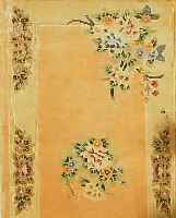 CHINA SEIDE, 137 X 69CM, REINE NATURSEIDE