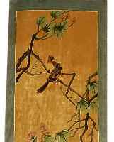 CHINA SEIDE, 122 X 61CM, REINE NATURSEIDE