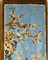 CHINA SEIDE, 122 X 61CM, REINE NATURSEIDE