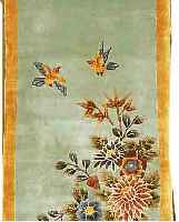 CHINA SEIDE, 122 X 61CM, REINE NATURSEIDE