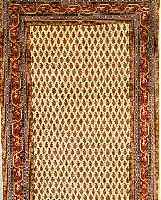 SASAROGH MIR, INDIEN, 351 X 100CM, EHZ 2 FLOR WOLLE, CA.20 JAHRE