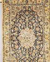 NANAIN, PERSIEN, 173 X 109CM, EHZ 2-3 KORKWOLLE MIT SEIDE, CA.20 JAHRE