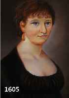 BIEDERMEIERMALER, ANFANG 19. JH., BILDNIS DER HENRIETTE JUNG (1779 SCHWELM - 1826 WESEL), PASTELL, VERSO INFOS ZUR PERSON, CA.: 33,5 X ...