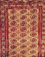 BOBOCHARA, PAKISTAN, 294 X 190CM, EHZ 2 FLOR WOLLE, CA.30 JAHRE