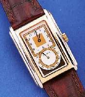 CANDINO HERRENARMBANDUHR SOGENANNTE DOCTORS' WATCH, METALLGEH. HARTVERG., TEILW. RHOD., BEIDS. MINERALVERGL., TYP. AUS DER MITTE GE- ZOGENE ...
