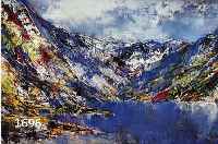 KONTNY, PAUL AUGUST, 1923 LAURAHÜTTE/SCHLESIEN, DEUTSCHER MALER, GRAPHIKER UND BILDHAUER, BE- EINFLUSST VON KLEE UND FEININGER, WIRKTE IN ...