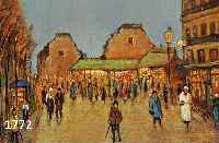 MADELAIMADELAIN, GUSTAVE, 1867 CHARLY (AISNE) - 1944, STELLTE SEIT 1907 IM SALON DES INDEPENDANTS IN PARIS AUS, MALTE OFT FLUSSUFER UND SZENEN AUS ...