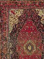 FARAHAN, PERSIEN, 375 X 250CM, EHZ 4-5 FLOR WOLLE, UM 1890