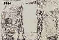 SLEVOGT, MAX, 1868-1932, ZWEI LITHOGRAPHIEN AUS CORTEZ: DIE EROBERUNG MEXIKOS, AUF CHINAPAPIER, VON 1915-18, BEIDE MIT BLEISTIFT HANDSIGNIERT, ...