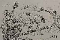 SLEVOGT, MAX, 1868-1932, ZWEI LITHOGRAPHIEN AUS CORTEZ: DIE EROBERUNG MEXIKOS, AUF CHINAPAPIER, VON 1915-18, BEIDE MIT BLEISTIFT HANDSIGNIERT, ...