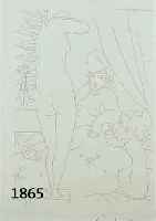 PICASSO, PABLO, 1881-1973, ´REPOS DU SCULP- TEUR, RADIERUNG, NACHDRUCK AUS DER SUITE VOLLARD VON 1934, AUF BüTTEN, CA. 23,6 X 29,6 CM, ...