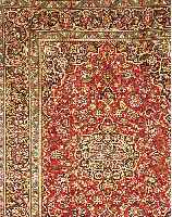 KESCHAN, PERSIEN, 333 X 239CM, EHZ 2 FLOR WOLLE, CA.20 JAHRE