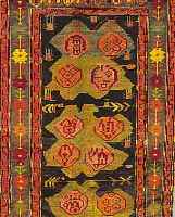 KARABAGH, RUSSLAND, 246 X 116CM, EHZ 3 FLOR WOLLE, CA.70 JAHRE