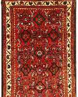 HOSSEINABAD, PERSIEN, 200 X 74CM, FLOR WOLLE