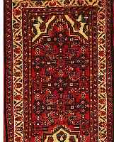 HOSSEINABAD, PERSIEN, 198 X 75CM, FLOR WOLLE