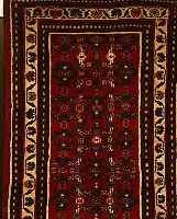 HOSSEINABAD, PERSIEN, 292 X 74CM, FLOR WOLLE