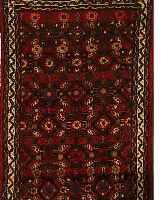 HOSSEINABAD, PERSIEN, 280 X 76CM, FLOR WOLLE