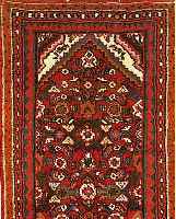 HOSSEINABAD, PERSIEN, 300X 83CM, FLOR WOLLE